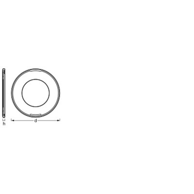 SPOT COMBO RING FIX FIX ROUND BK