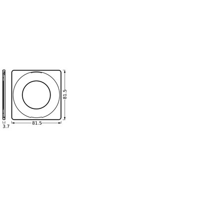 SPOT COMBO RING FIX FIX SQUARE WT