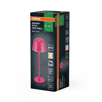 Endura Style Table CCT USB Magenta