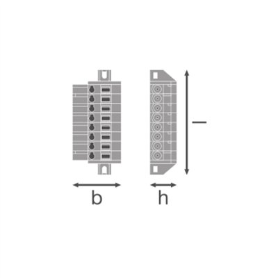 TruSys® FLEX FEED-IN CONNECTOR FEED IN 8P