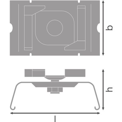 TruSys® FLEX GRID CEILING CLIP GRID CEILING CLIP
