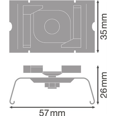 TruSys® FLEX GRID CEILING CLIP GRID CEILING CLIP