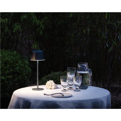 Endura Style Table CCT USB Dark Gray