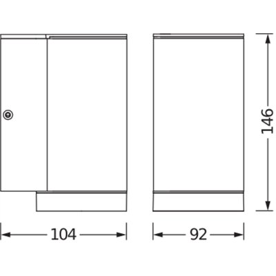 ENDURA® BEAM Wall Down GU10