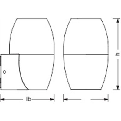 ENDURA® CANNON Wall Up GU10