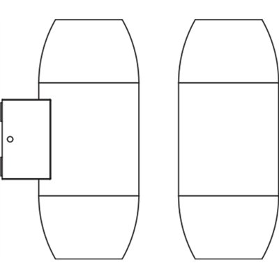ENDURA® CANNON Wall UpDown GU10