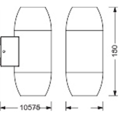 ENDURA® CANNON Wall UpDown GU10