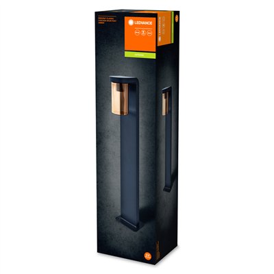 ENDURA® CLASSIC CASCADE 80cm Post E27 Amber