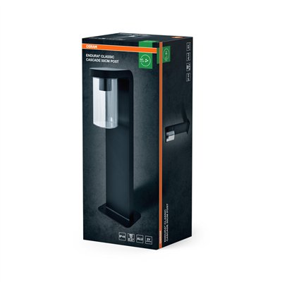 ENDURA® CLASSIC CASCADE 50cm Post E27 Clear