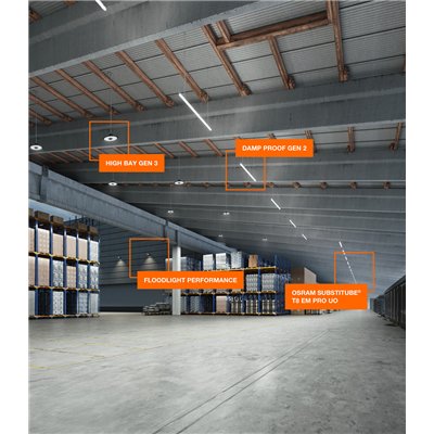 FLOODLIGHT PERFORMANCE ASYM 45x140 150 W 4000 K BK