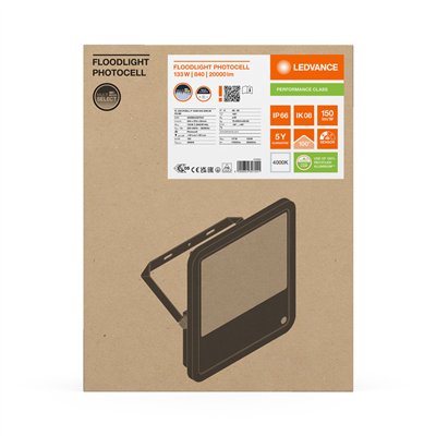 FLOODLIGHT PHOTOCELL 200 133W 840 20KLM PS BK