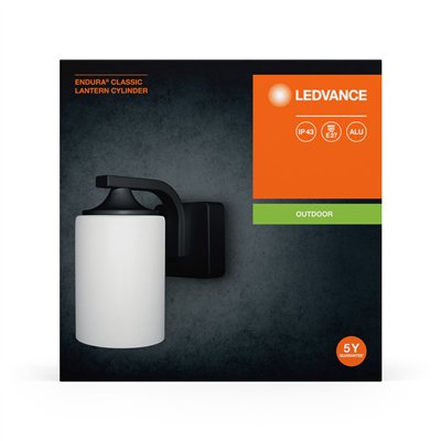 ENDURA® CLASSIC LANTERN CYLINDER Cylinder E27 Black