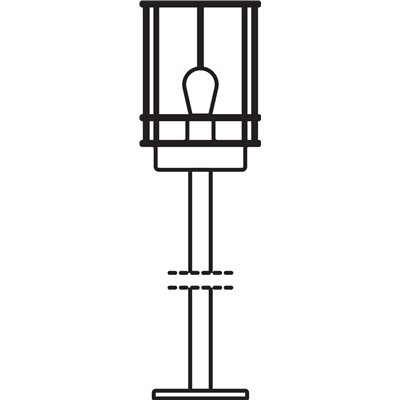 ENDURA® CLASSIC POST 80cm E27