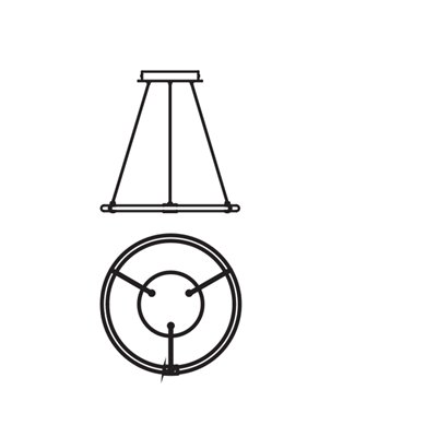 Decor Aura Pendant 18W 830 Click DIM