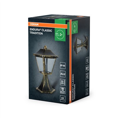 ENDURA® CLASSIC TRADITION ALU 33cm E27 Gold