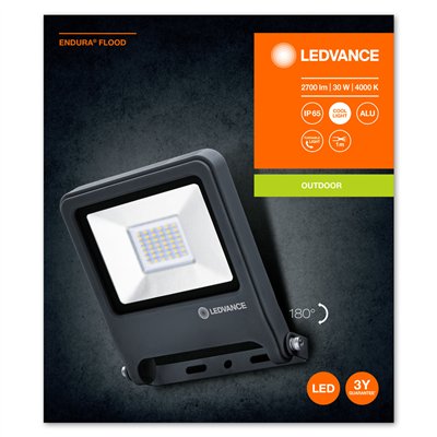ENDURA® FLOOD Cool White 30 W 4000 K DG