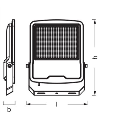 ENDURA® Flood Cool White PCR 