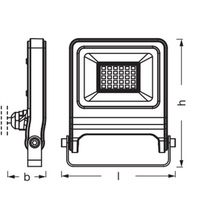ENDURA® Flood Cool White PCR 