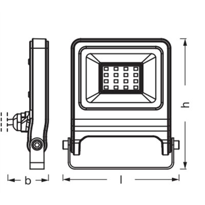 ENDURA® Flood Cool White PCR 