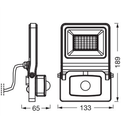 ENDURA® Flood Sensor Cool White PCR 