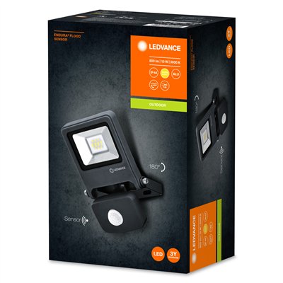 ENDURA® FLOOD Sensor Warm White 10 W 3000 K DG