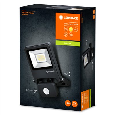 ENDURA® FLOOD Sensor Warm White 20 W 3000 K DG