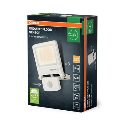 ENDURA® Flood Sensor Warm White PCR 
