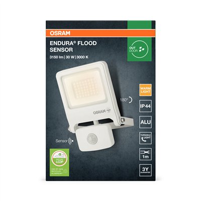 ENDURA® Flood Sensor Warm White PCR 