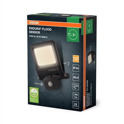 ENDURA® Flood Sensor Warm White PCR 