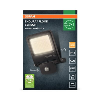 ENDURA® Flood Sensor Warm White PCR 