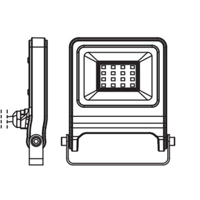 ENDURA® Flood Warm White PCR 