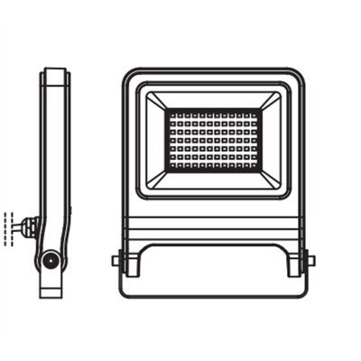 ENDURA® Flood Warm White PCR 