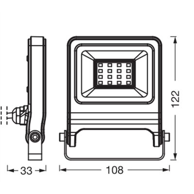 ENDURA® Flood Warm White PCR 