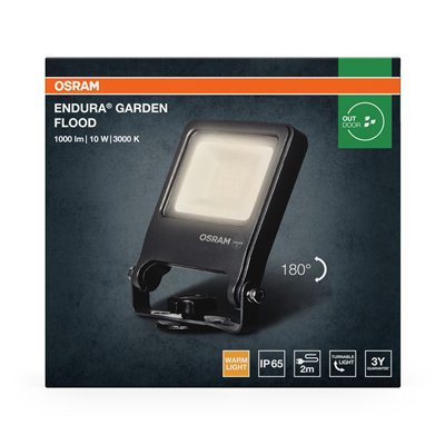 ENDURA® GARDEN FLOOD Spike 10W 3000K