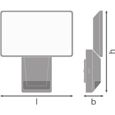 ENDURA® PRO FLOOD SENSOR 27W 4000K IP55 White