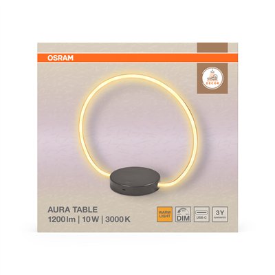 Decor Aura Table 10W 830 Touch DIM USB