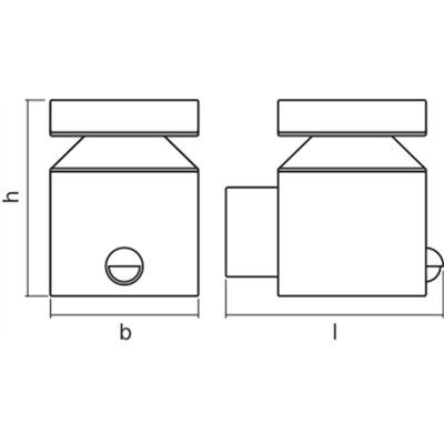 ENDURA® STYLE CYLINDER Wall Sensor 6W