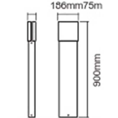 ENDURA® STYLE ELLIPSE 90cm 13W