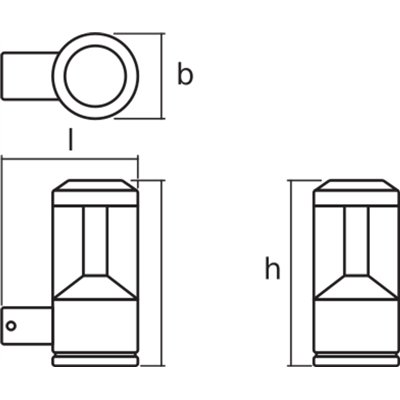 ENDURA® STYLE LANTERN MODERN Modern 12W