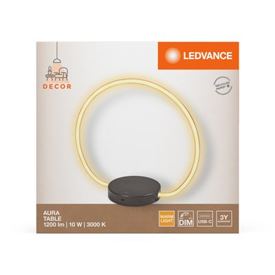 Decor Aura Table 10W 830 Touch DIM USB