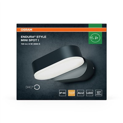 ENDURA® STYLE MINI SPOT I 8W Dark Gray