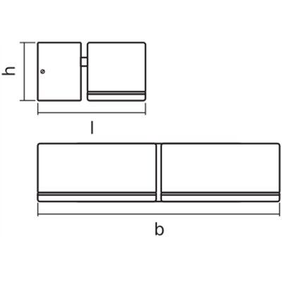 ENDURA® STYLE MINI SPOT II 13.5W Dark Gray