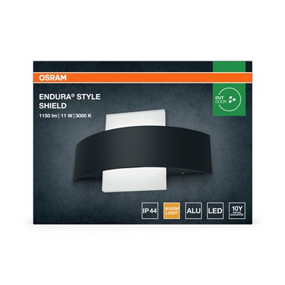 ENDURA® STYLE SHIELD Square 11W Dark Gray