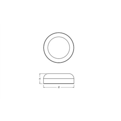 Decor Bamboo Paper Ceiling 300 12W 830 Brown