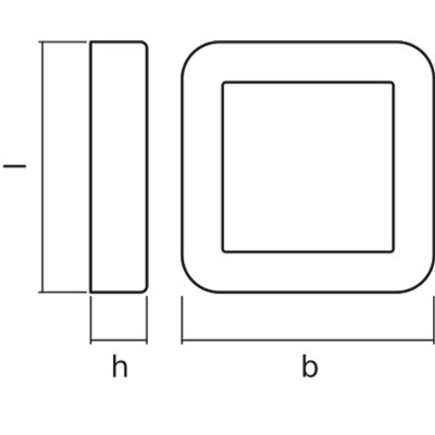 ENDURA® STYLE SQUARE 13.5W White