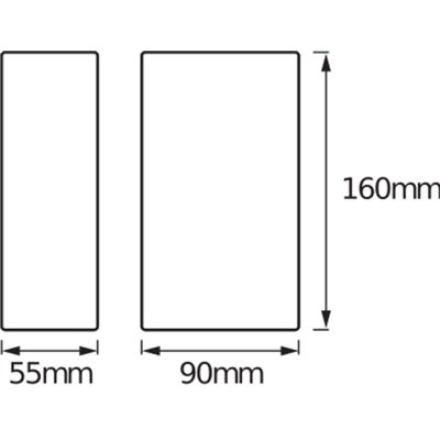 ENDURA® STYLE UPDOWN 12W Aluminium