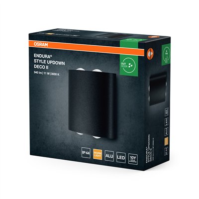 ENDURA® STYLE UPDOWN DECO II 11W Dark Gray