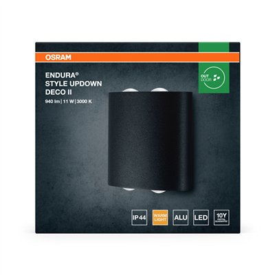 ENDURA® STYLE UPDOWN DECO II 11W Dark Gray