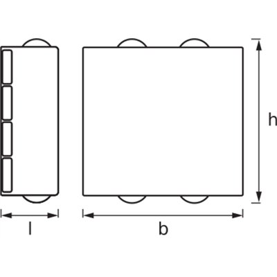 ENDURA® STYLE UPDOWN DECO II 11W Dark Gray