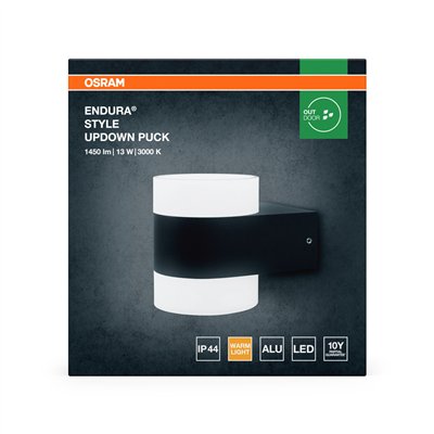 ENDURA® STYLE UPDOWN PUCK 13W Dark Gray